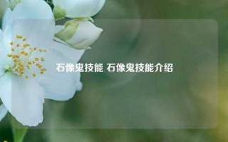 石像鬼技能 石像鬼技能介绍